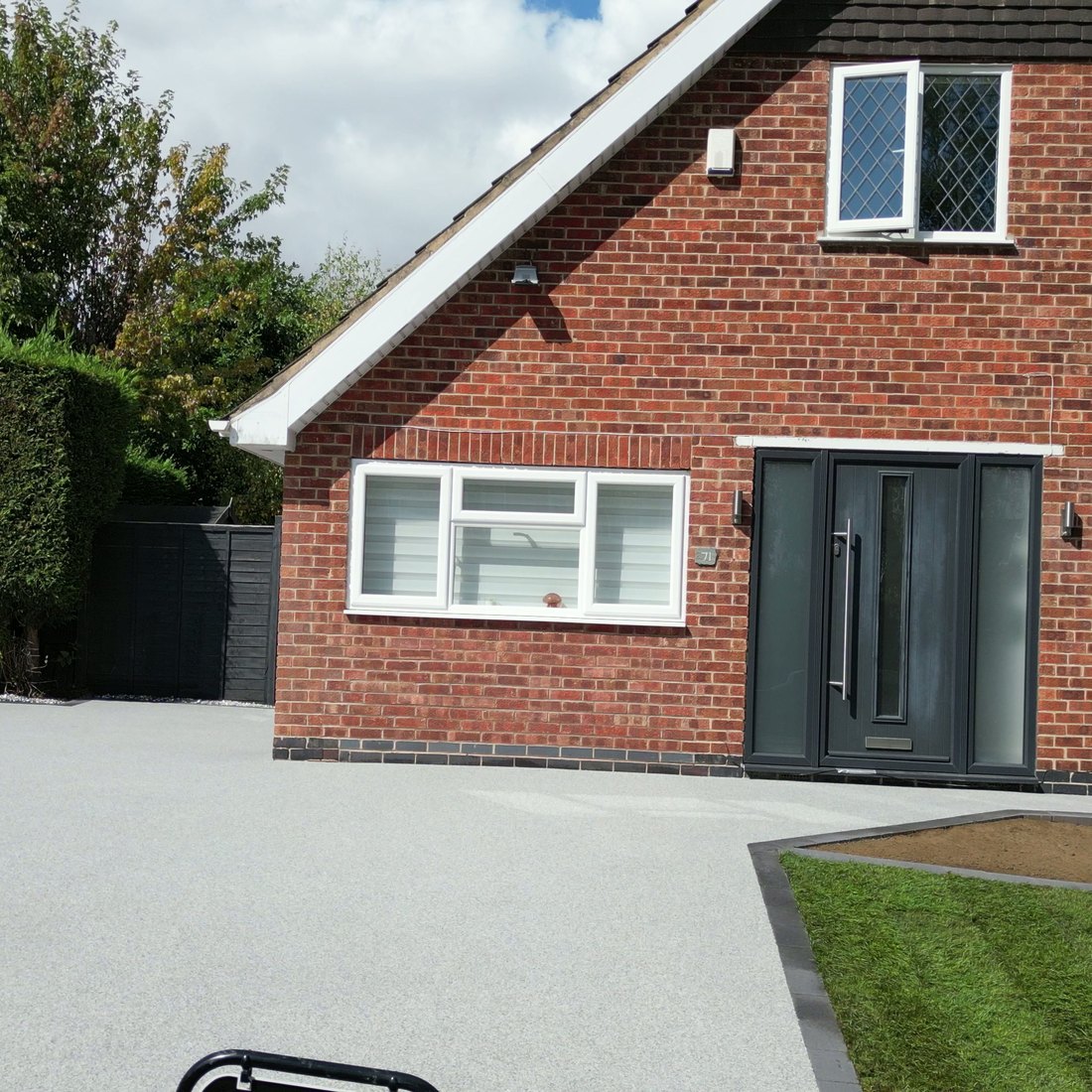 Resin bound driveway